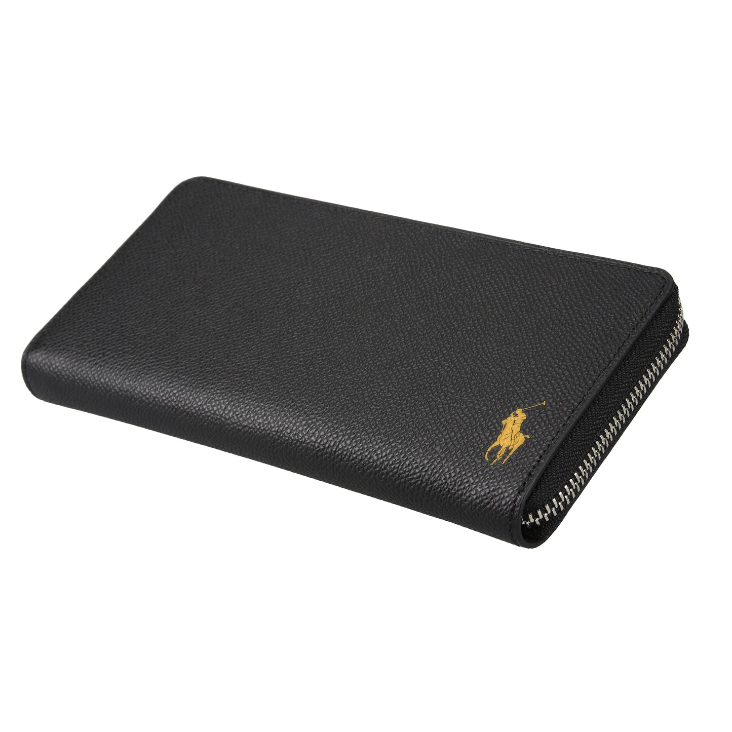 財布 ブラック イエロー ラウンドファスナー長財布 P-NCP225-05 / N Combe w Contrast Pony series ニューコントラストポニー