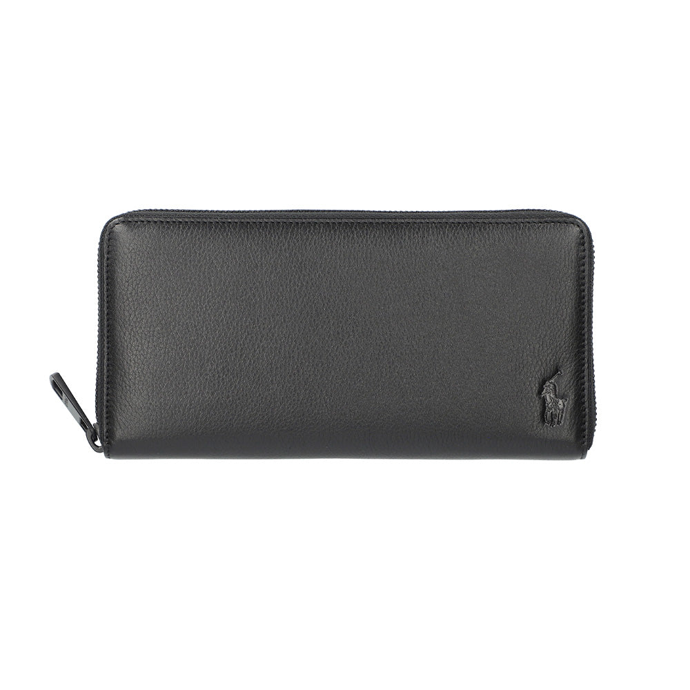 財布 ブラック ラウンドファスナー長財布 P-NSH225-05 / N Soft Shrink series ソフトシュリンク