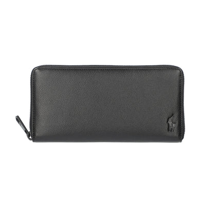 財布 ブラック ラウンドファスナー長財布 P-NSH225-05 / N Soft Shrink series ソフトシュリンク