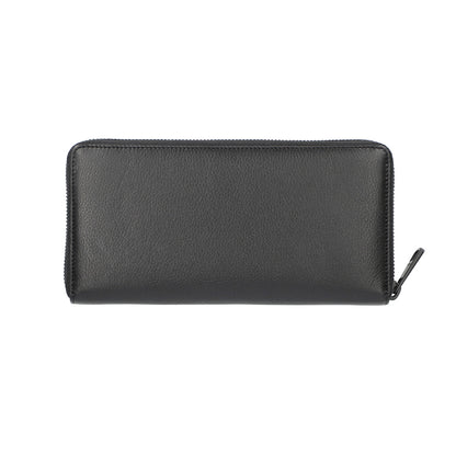財布 ブラック ラウンドファスナー長財布 P-NSH225-05 / N Soft Shrink series ソフトシュリンク