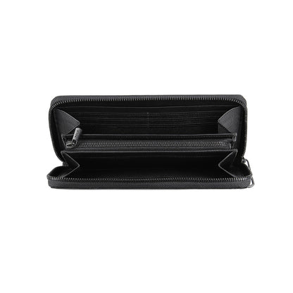 財布 ブラック ラウンドファスナー長財布 P-NSH225-05 / N Soft Shrink series ソフトシュリンク