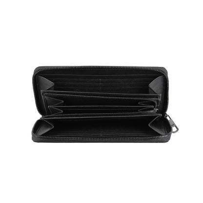 財布 ブラック ラウンドファスナー長財布 P-NSH225-05 / N Soft Shrink series ソフトシュリンク