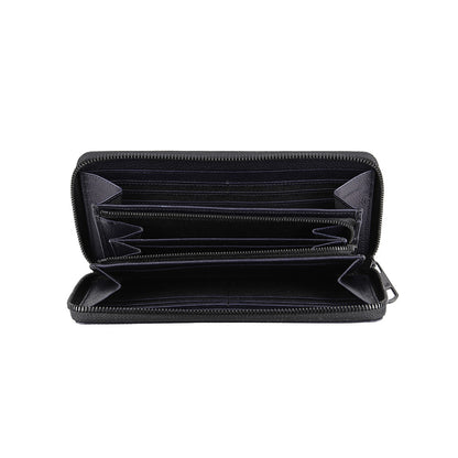 財布 ネイビー ラウンドファスナー長財布 P-NSH225-75 / N Soft Shrink series ソフトシュリンク