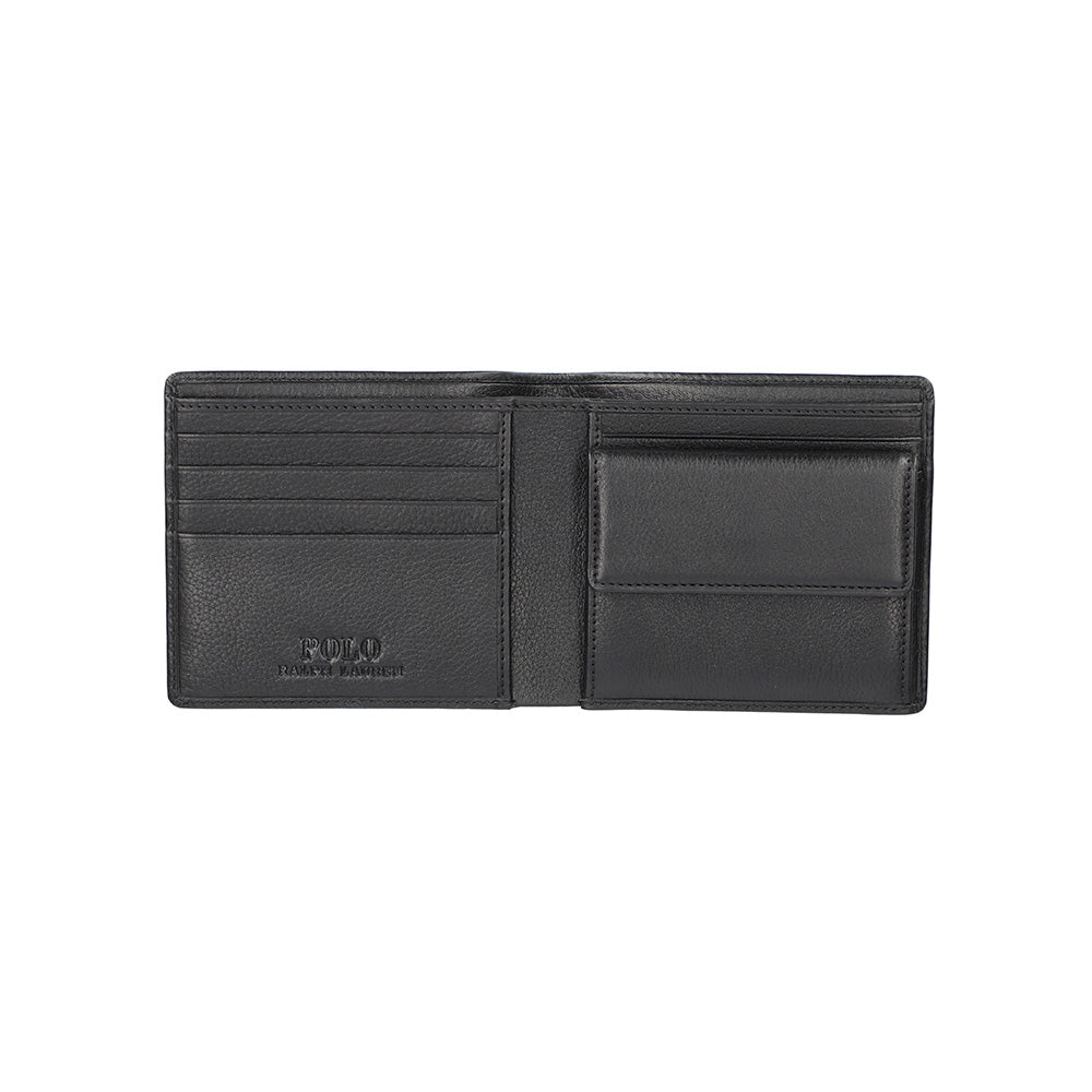 財布 ブラック 2つ折り P-NSH211-05 / N Soft Shrink series ソフトシュリンク