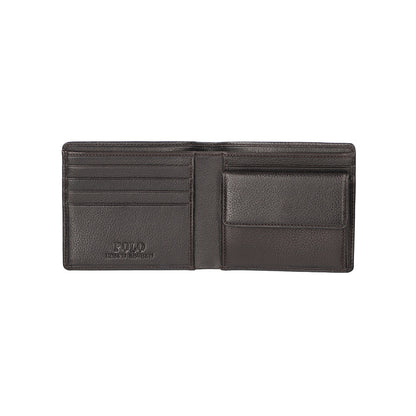 財布 ダークブラウン 2つ折り P-NSH211-35 / N Soft Shrink series ソフトシュリンク