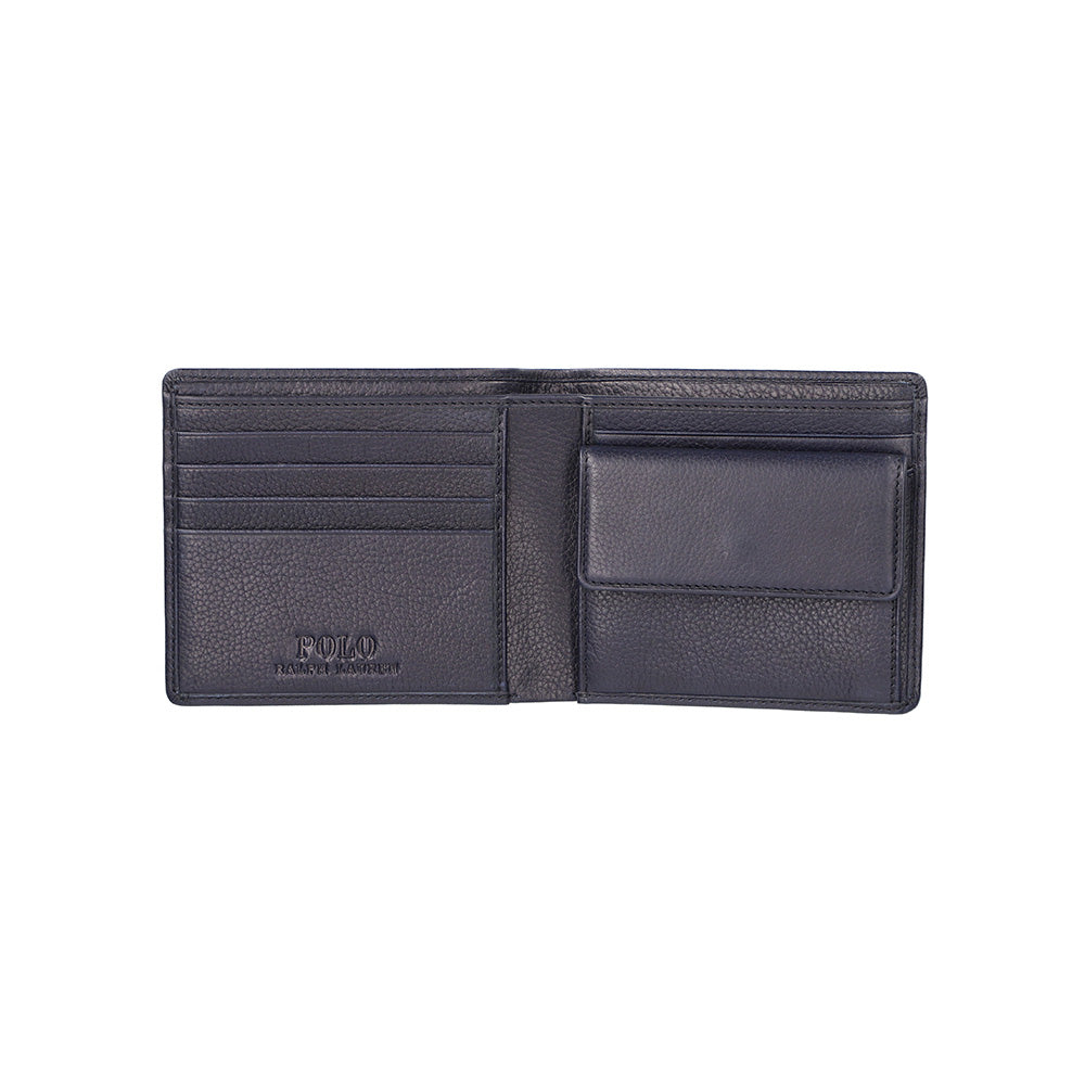 財布 ネイビー 2つ折り P-NSH211-75 / N Soft Shrink series ソフトシュリンク