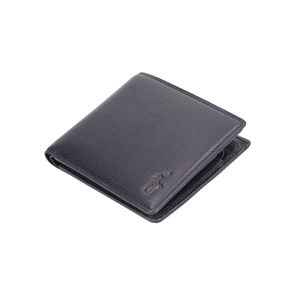 財布 ネイビー 2つ折り P-NSH211-75 / N Soft Shrink series ソフトシュリンク