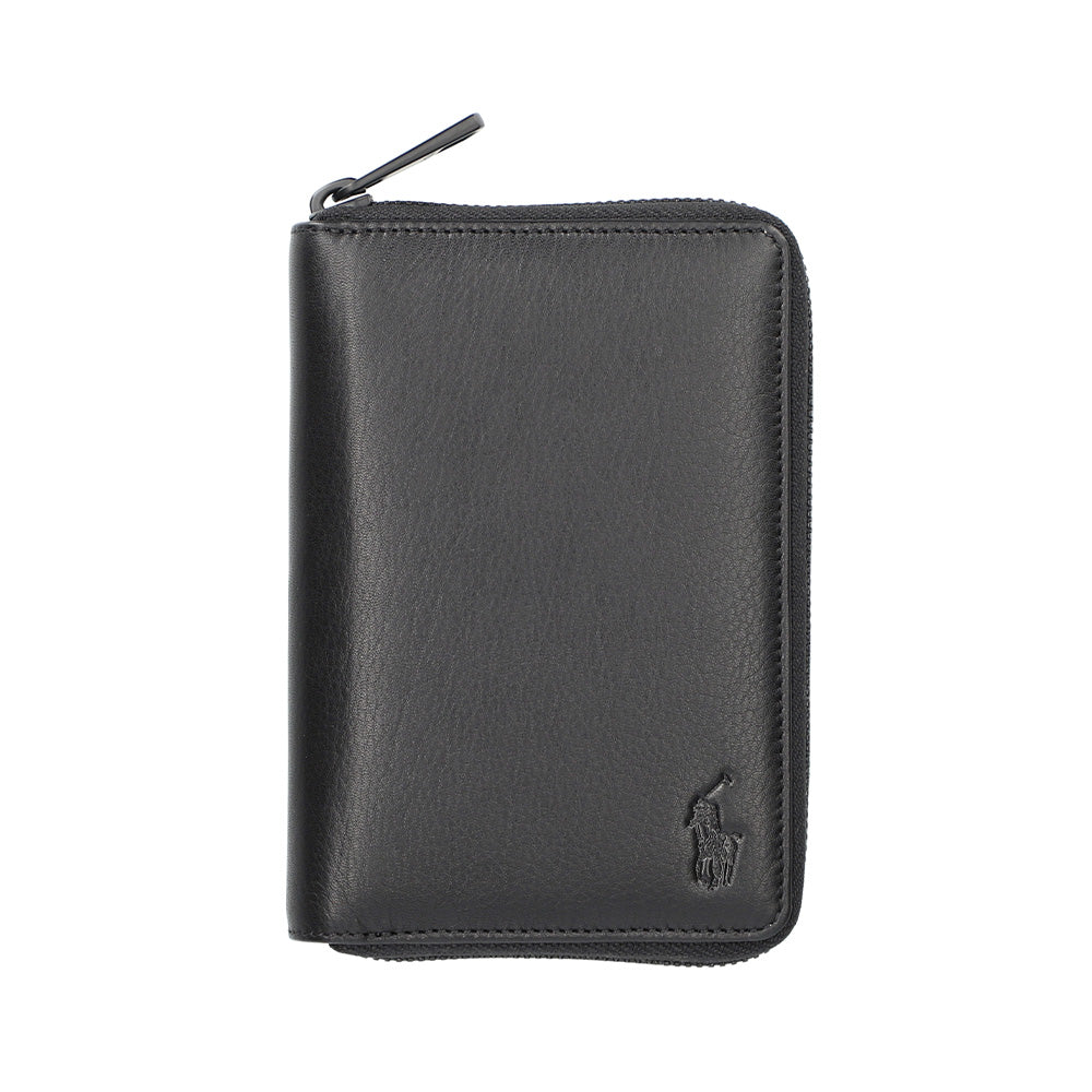 財布 ブラック ラウンドファスナー長財布 P-NSH526-05 / N Soft Shrink series ソフトシュリンク