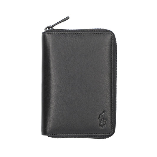 財布 ブラック ラウンドファスナー長財布 P-NSH526-05 / N Soft Shrink series ソフトシュリンク