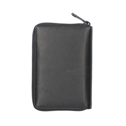 財布 ブラック ラウンドファスナー長財布 P-NSH526-05 / N Soft Shrink series ソフトシュリンク