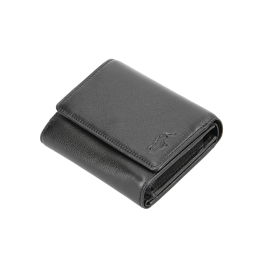 財布 ブラック 3つ折り P-NSH528-05 / N Soft Shrink series ソフトシュリンク