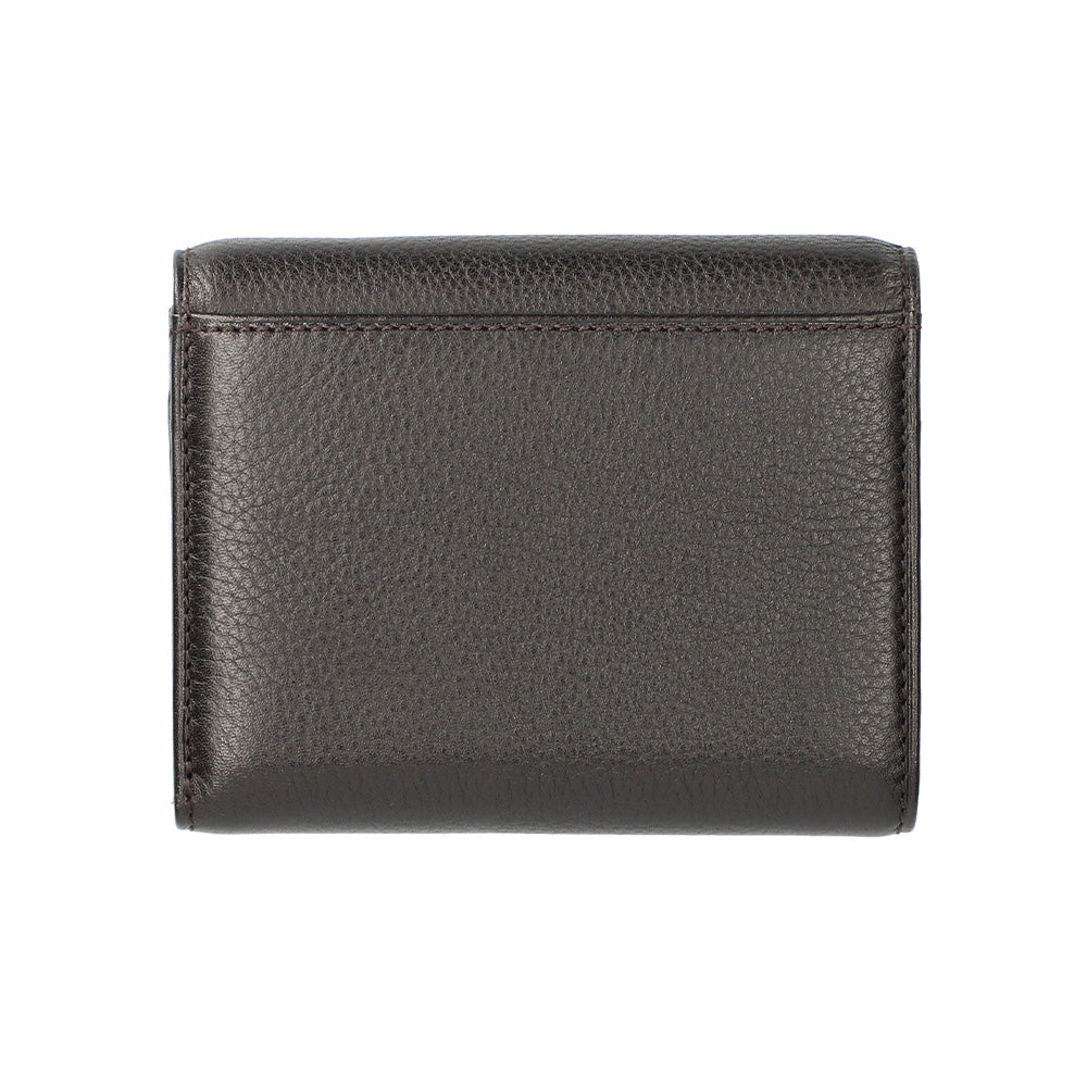 財布 ダークブラウン 3つ折り P-NSH528-35 / N Soft Shrink series ソフトシュリンク