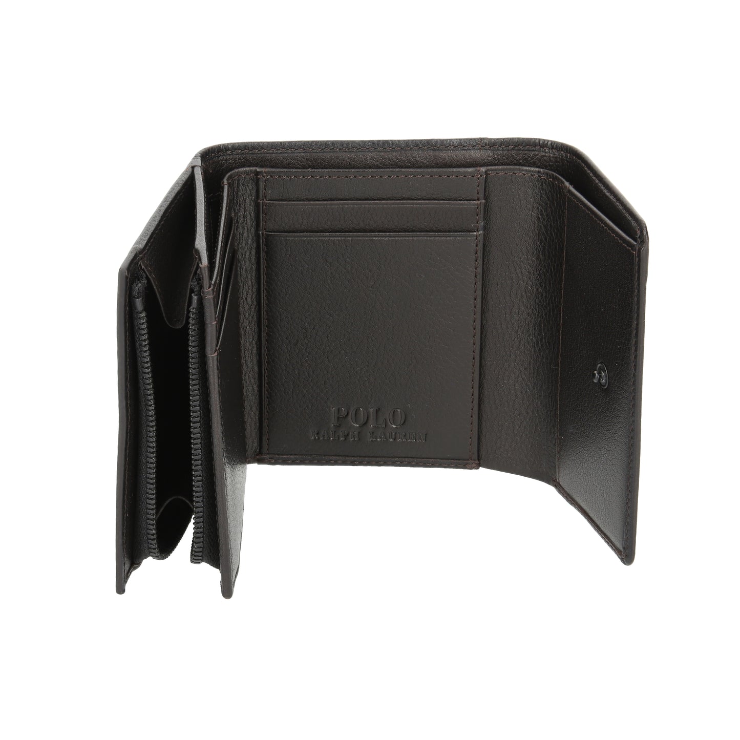 財布 ダークブラウン 3つ折り P-NSH528-35 / N Soft Shrink series ソフトシュリンク