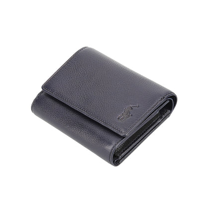 財布 ネイビー 3つ折り P-NSH528-75 / N Soft Shrink series ソフトシュリンク