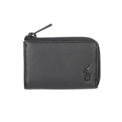 財布 ブラック L字ファスナーコインケース P-NSH712-05 / N Soft Shrink series ソフトシュリンク