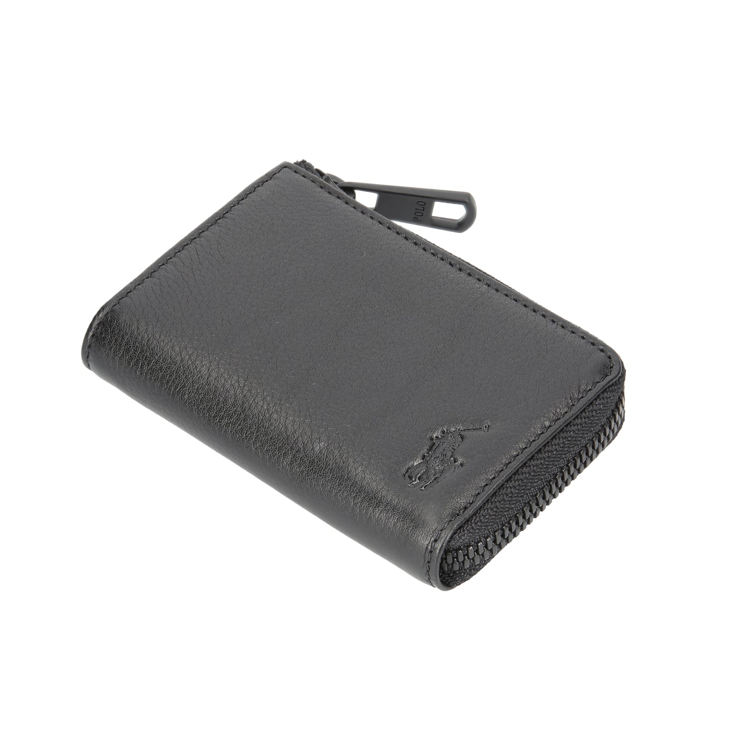 財布 ブラック L字ファスナーコインケース P-NSH712-05 / N Soft Shrink series ソフトシュリンク