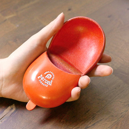 財布 オレンジ / コインケース シームレス シルバーロゴ