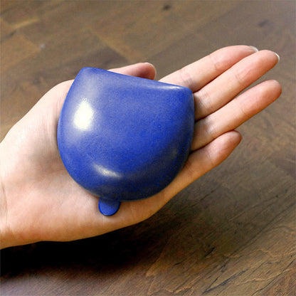 財布 ライトブルー / コインケース シームレス シルバーロゴ