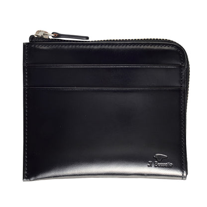 財布 ブラック / L字型ジップ財布