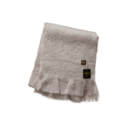 マフラー グレージュ / Mohair Lisos