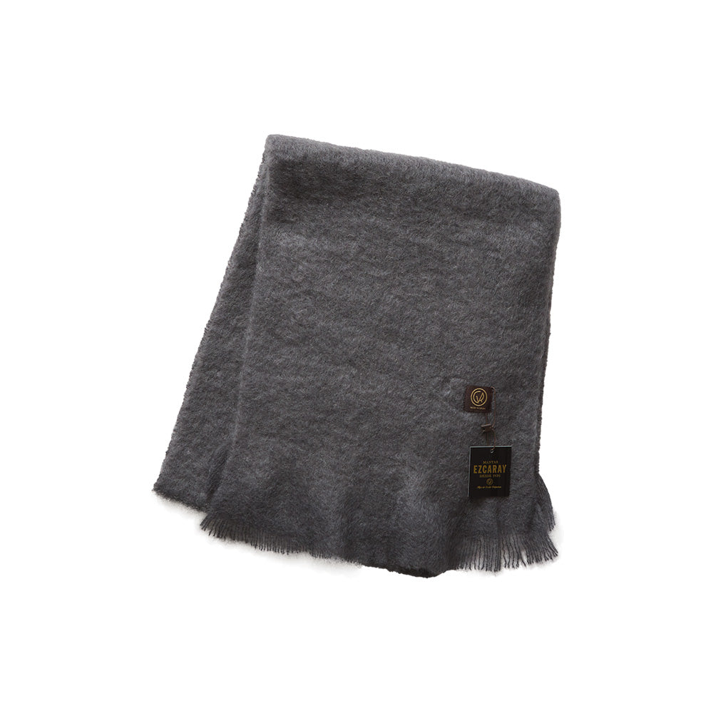 マフラー グレー / Mohair Lisos