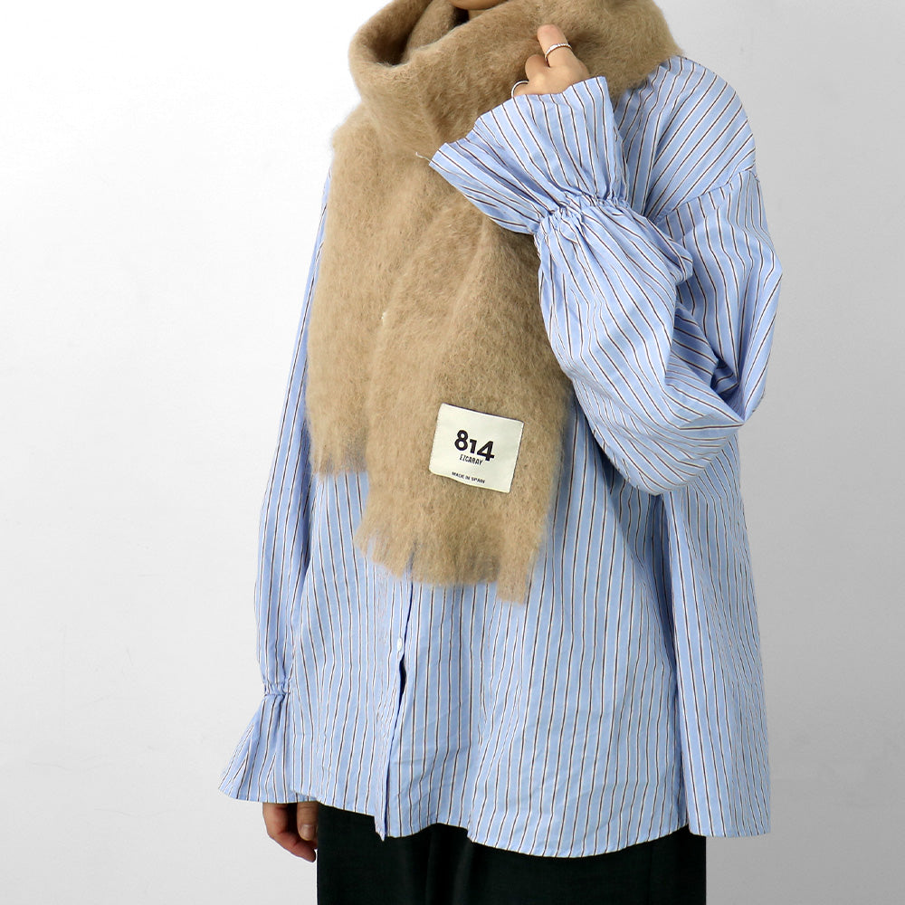 マフラー モカ 475 / Foulard Liso