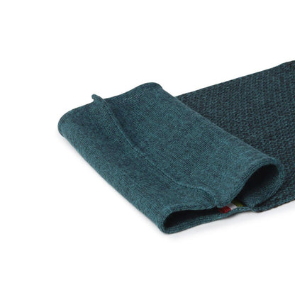 マフラー ブラック / ロゴジャガード ミニマフラー