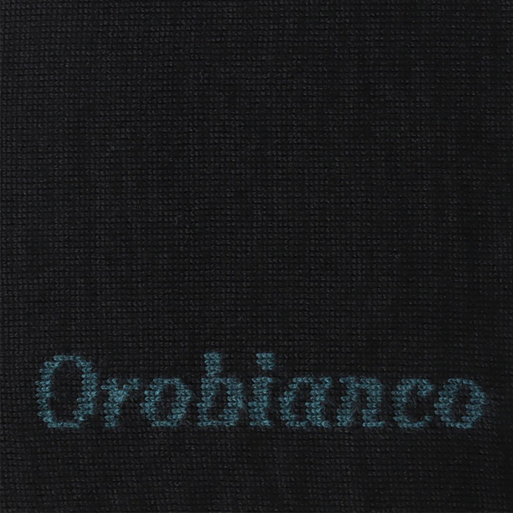 マフラー ブラック / ロゴジャガード ミニマフラー