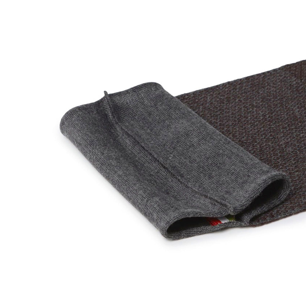 マフラー チョコ / ロゴジャガード ミニマフラー