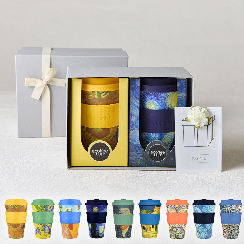 ペアタンブラー 組み合わせ自由 Van Gogh William Morris 400ml / Premium Gift Set