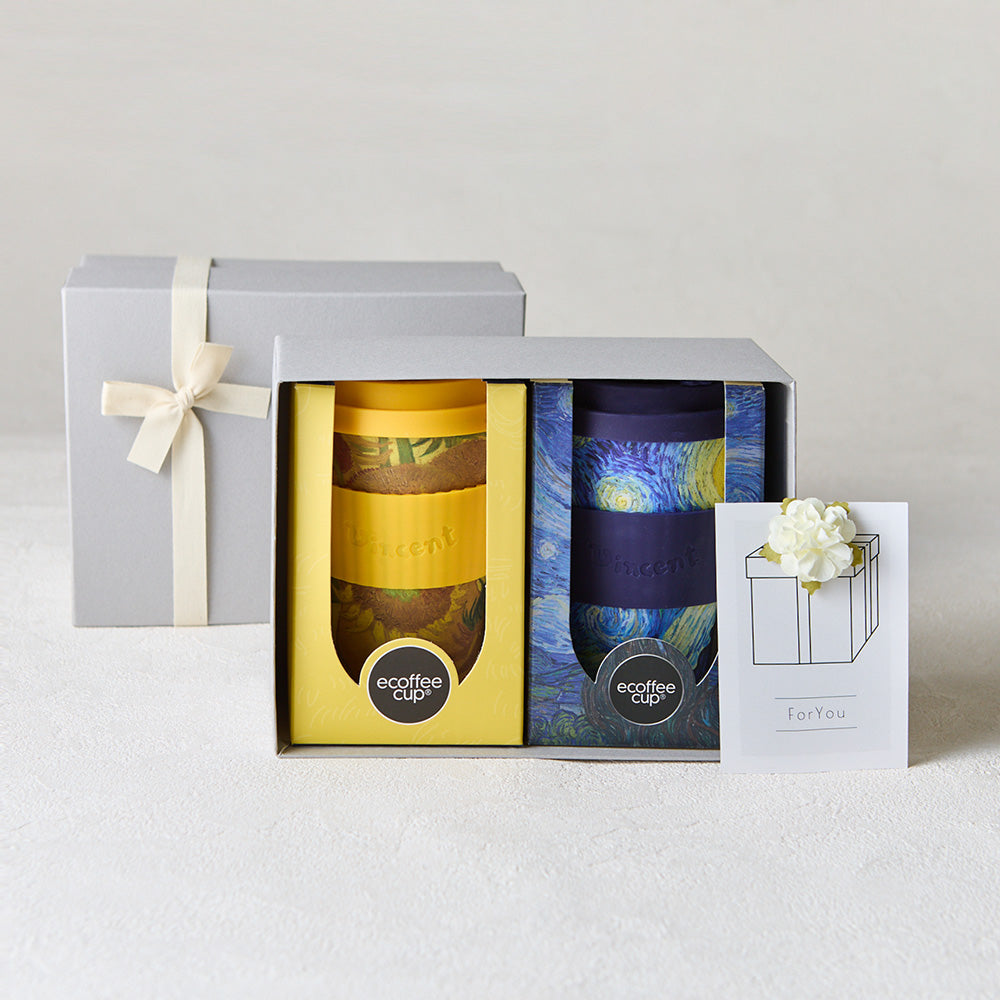 ペアタンブラー 組み合わせ自由 Van Gogh William Morris 400ml / Premium Gift Set