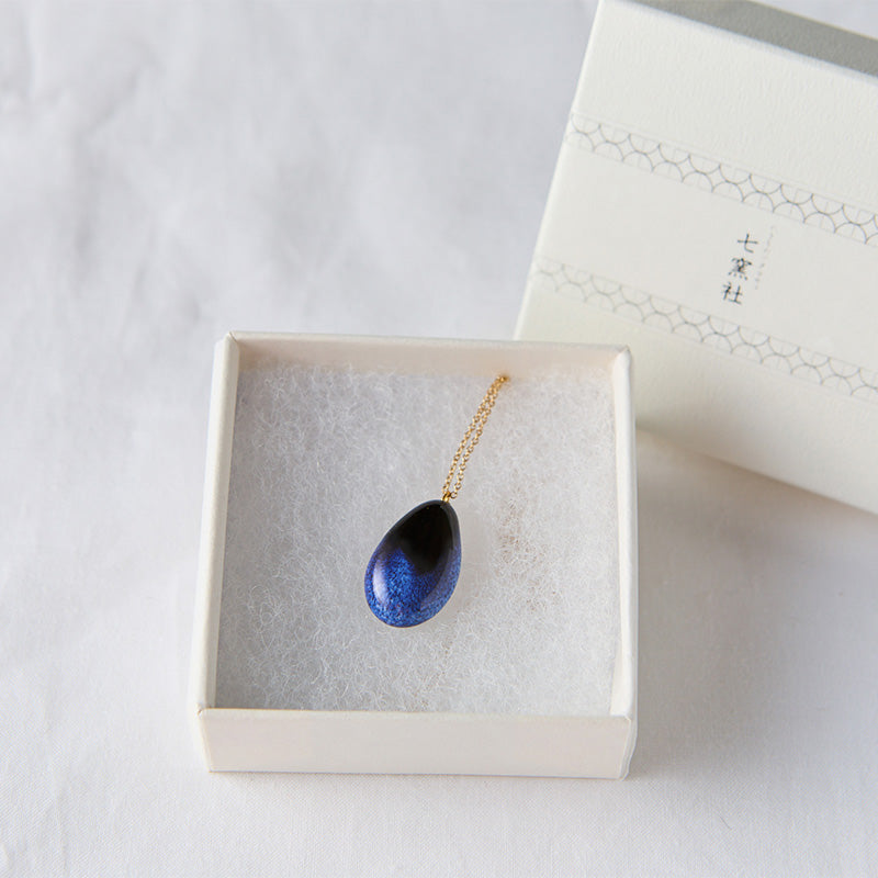 ペンダント 青星 大  / とろり