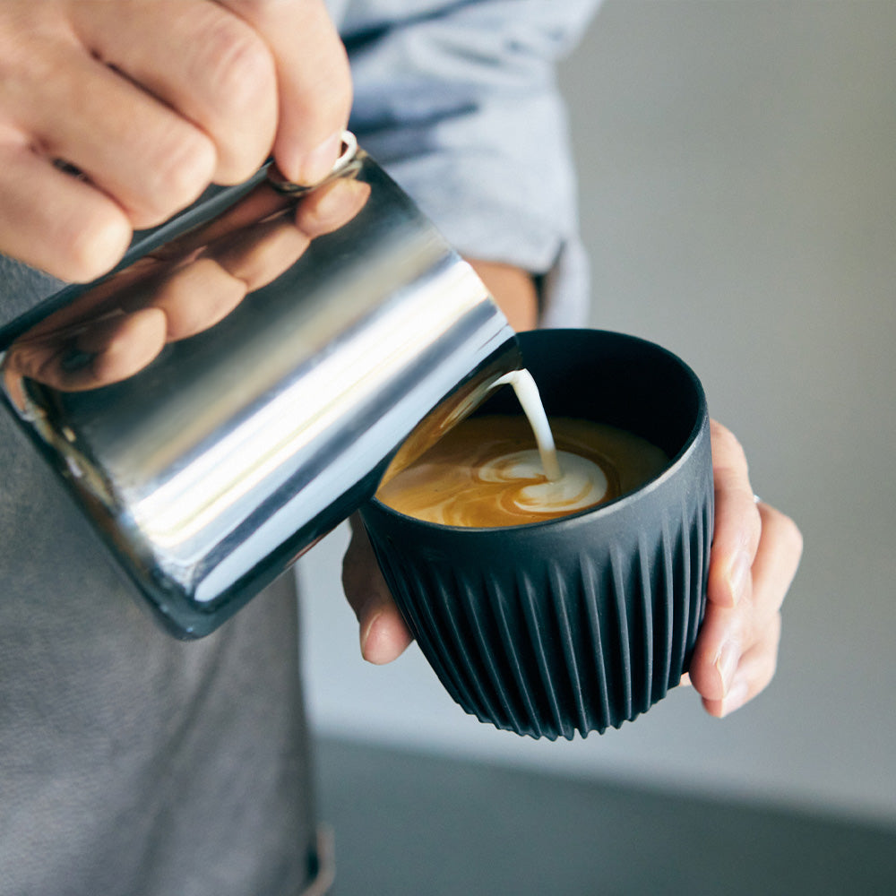 タンブラー チャコール 4個セット 175ml 6oz / HuskeeCup