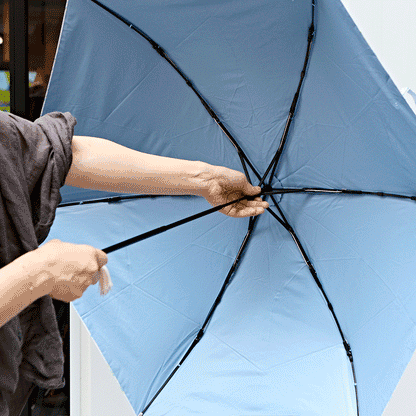日傘 藤 薄紅藤 50cm / 手開き式 折りたたみ傘 晴雨兼用