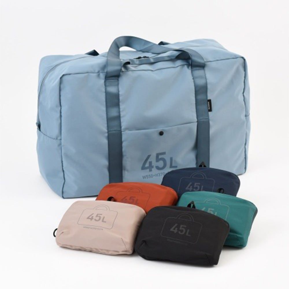ボストンバッグ ポケッタブルボストンバッグ グレージュ 45L MLS903