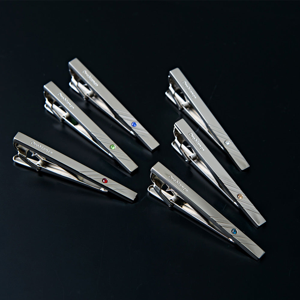 タイピン ORT587 A-01 / 誕生石カラー 1月 ガーネット