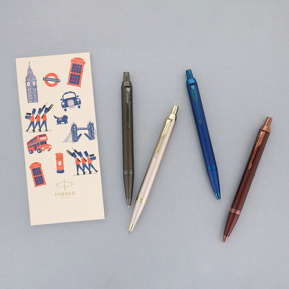 ボールペン バーガンディBGT IM Professional Collection + メモパッド / Gift Set