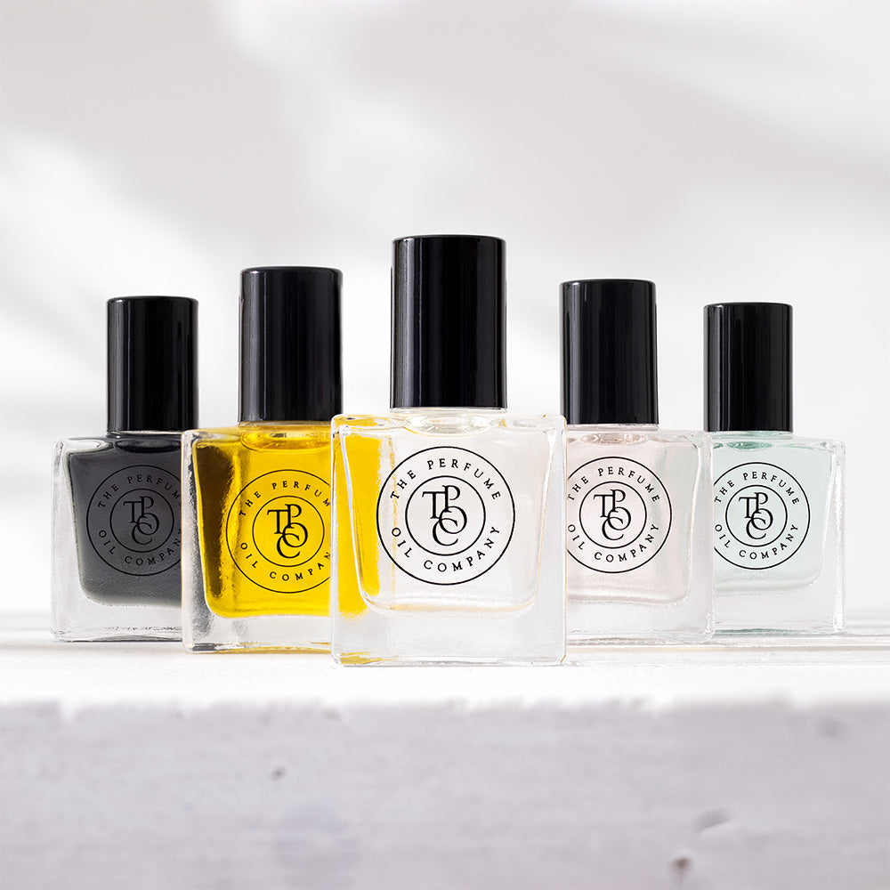 パフュームオイル 10ml + タオルハンカチ ナチュラル / Premium Gift Set