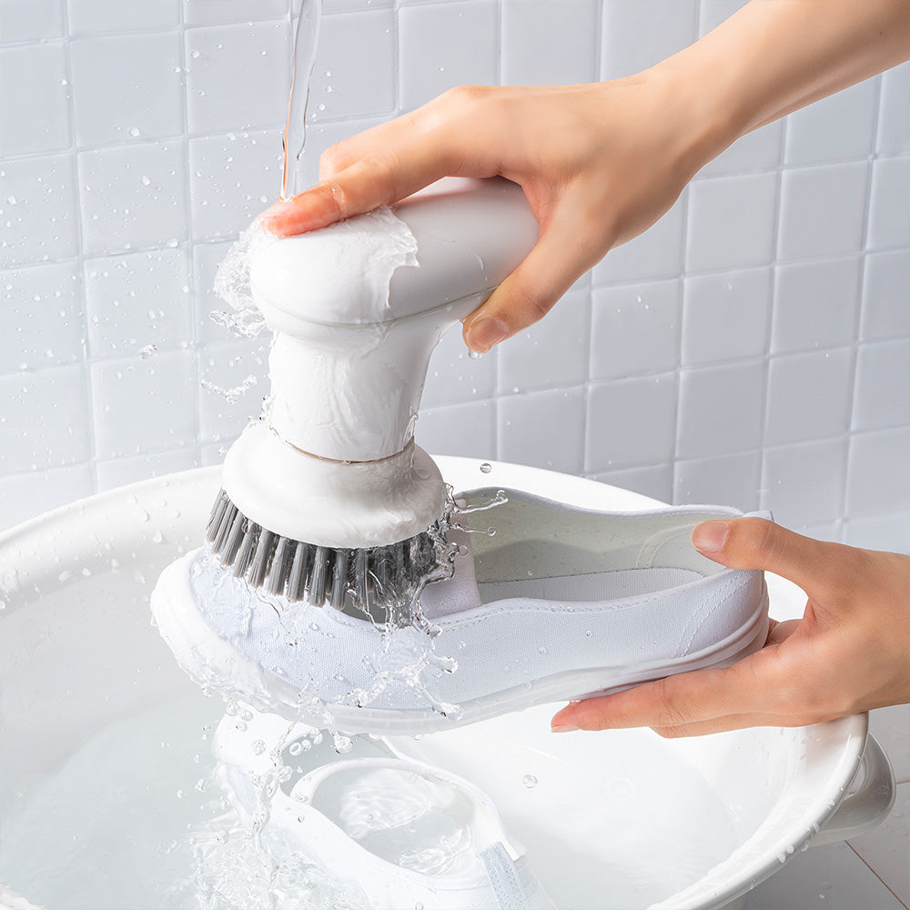 電動ブラシ アタッチメント 交換ブラシ ホワイト  / XJZ-J220 【激落ちくん】