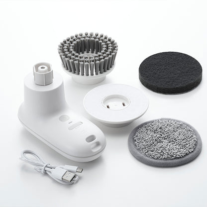 電動ブラシ ホワイト / XJR-J010 【激落ちくん】