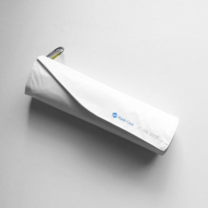 日傘 ホワイト 50cm / Radi-Cool ジャンプ式 折りたたみ傘 晴雨兼用